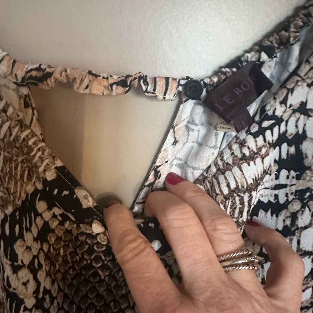 Hale Bob Python Reptile Patterned Pet Jumpsuit - … - image 4